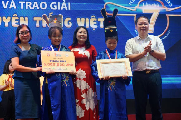 4 Hoc Sinh Phu Tho Bac Ninh Duoc Vinh Danh La Trang Nguyen Tieng Viet