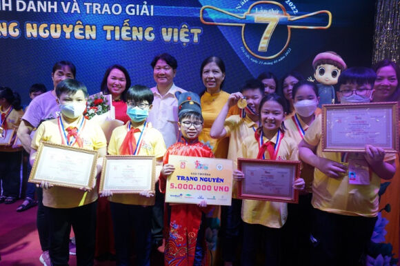 9 Hoc Sinh Phu Tho Bac Ninh Duoc Vinh Danh La Trang Nguyen Tieng Viet