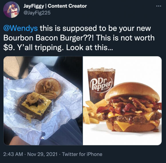 Khách hàng kiện McDonald’s, Burger King vì phần thịt nhỏ hơn quảng cáo