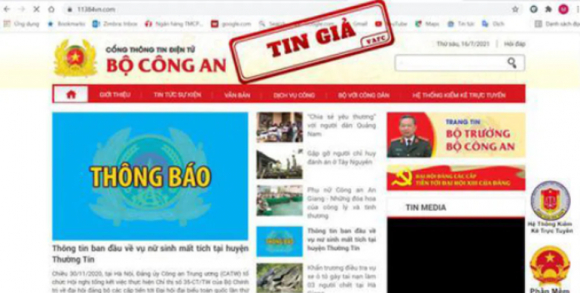 1 Gia Mao Website Bo Cong An De Lua Dao