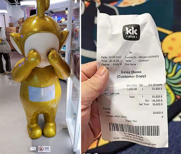 2 Bo Phai Den 4200 Usd Vi Con Trai 5 Tuoi Lam Vo Tuong Trong Cua Hang