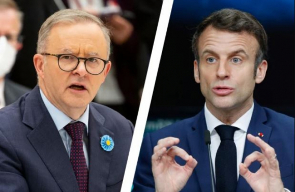 1 Cuoc Dien Dam Dau Tien Giua Tong Thong Phap Va Tan Thu Tuong Australia