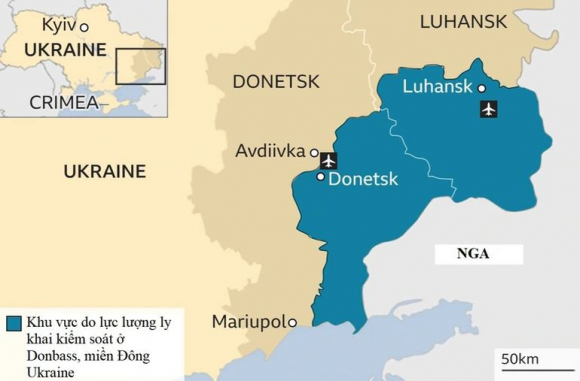 2 Ukraine Co The Rut Quan Khoi Mien Dong Giua Gong Kim Cua Nga