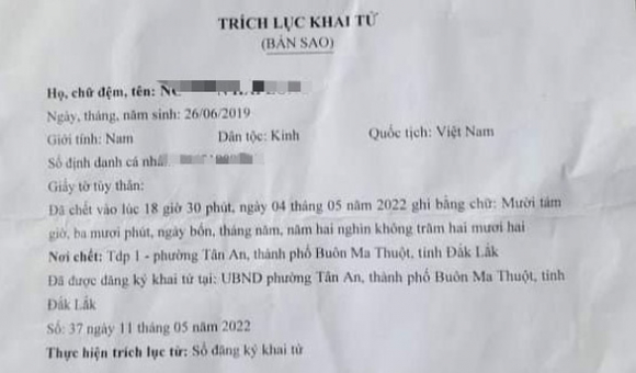 1 Xu Phat 15 Trieu Dong Nguoi Me Khai Tu Con Ruot Con Song