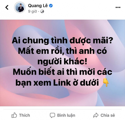 2 Quang Le Noi Thang Ai Chung Tinh Duoc Mai Cong Khai Dua Don Tan Nha Tinh Tu Ben Thuy Nga