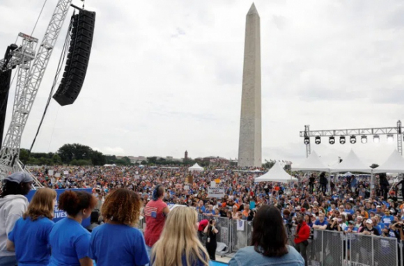 9 Hang Chuc Nghin Nguoi My Bieu Tinh Chong Bao Luc Sung Dan