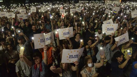 1 Gruzia  Bieu Tinh Lon Doi Chinh Phu Cai Cach De Duoc Gia Nhap Lien Hiep Chau Au