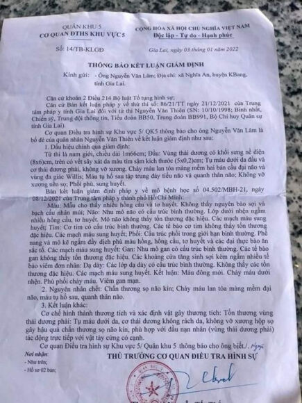 3 41 Nam Tu Cho 5 Bi Cao Vu Quan Nhan Nguyen Van Thien Tu Vong Gia Dinh Se Khang Cao