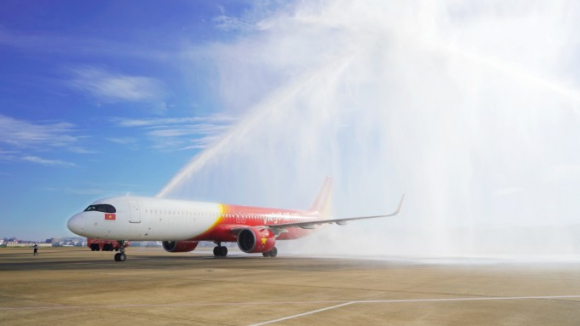 1 Vietjet Mo Duong Bay Thang Den Fukuoka Nagoya