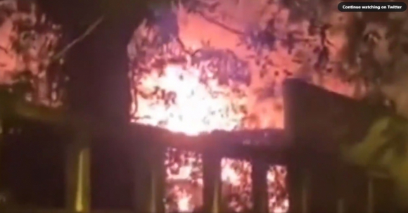 9 Nguoi Bieu Tinh O Sri Lanka Chiem Tu Dinh Tong Thong Dot Nha Thu Tuong