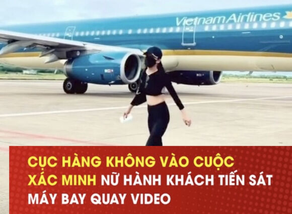 1 Cuc Hang Khong Vao Cuoc Xac Minh Nu Hanh Khach Tien Sat May Bay Quay Video