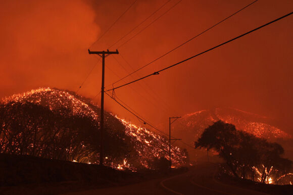 4 Ve Dep Dang So Cua Nhung Dam Chay Rung O California My