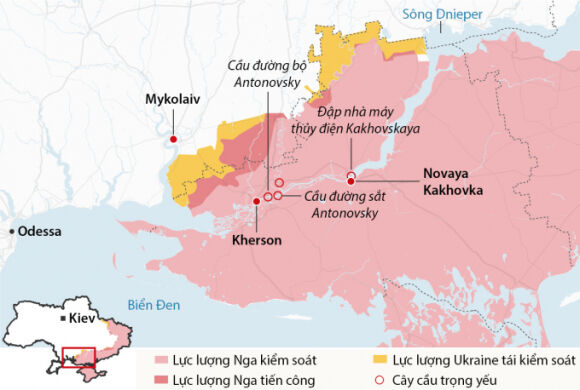 2 Anh Nhan Dinh Nga Dung Cau Phao O Kherson