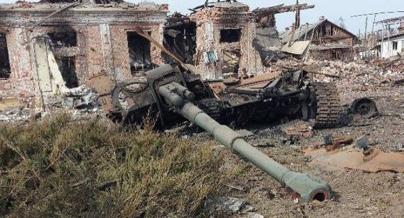 1 Phao Tu Hanh 2s3 Akatsiya Nga Bi Uav Tb 2 Ukraine Pha Huy Tai Kherson