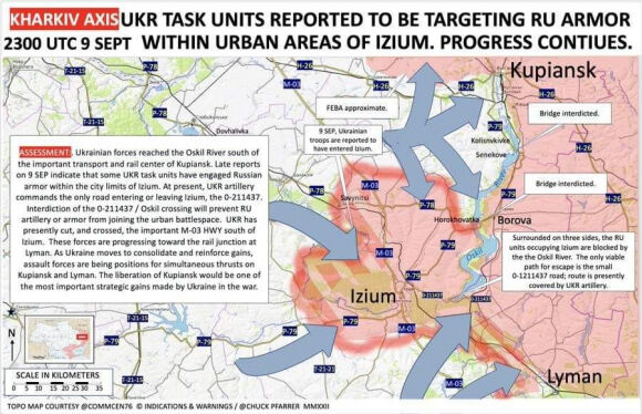 3 Quan Doi Ukraine Tai Chiem Izyum Giai Phong Toan Bo Kharkiv