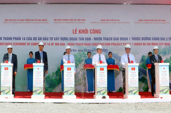 2 Khoi Cong Xay Cau Nhon Trach Chinh Thuc Khoi Dong Duong Vanh Dai 3