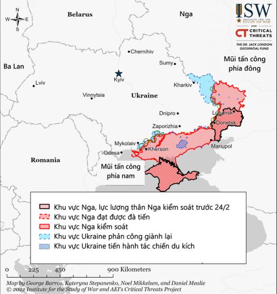 2 Ukraine Tim Cach Xuyen Thung Huyet Mach Hau Can Cua Nga O Mien Dong