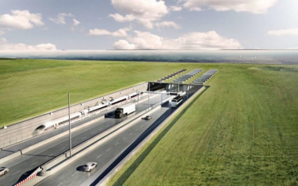 Cận cảnh đường hầm siêu dài dưới đáy biển Baltic nối Đức với Đan Mạch