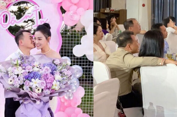 1 Them Khoanh Khac Shark Binh Tinh Tu Ben Phuong Oanh Suot Buoi Tiec Gioi Thieu Ban Gai Trong Su Ho Reo