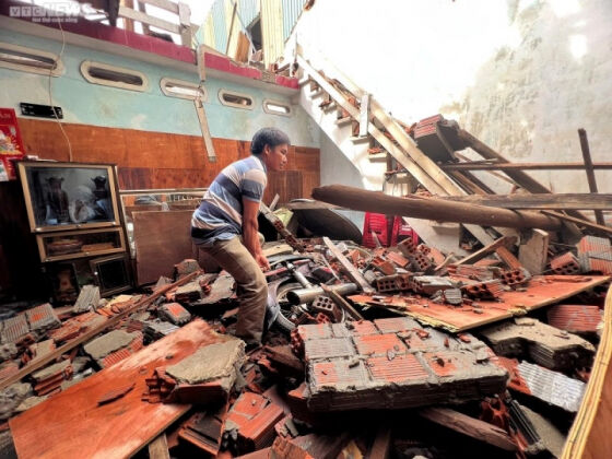 3 Lam Canh Man Troi Chieu Dat Sau Mot Dem Chay Bao Noru