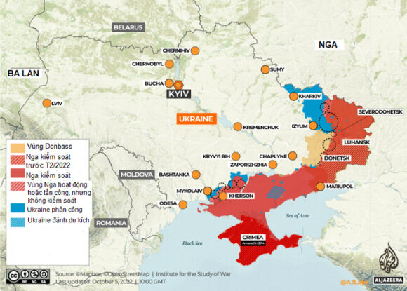 2 Ukraine Tuyen Bo Giai Phong 400km2 O Kherson Chan Da Tien Cong Cua Nga