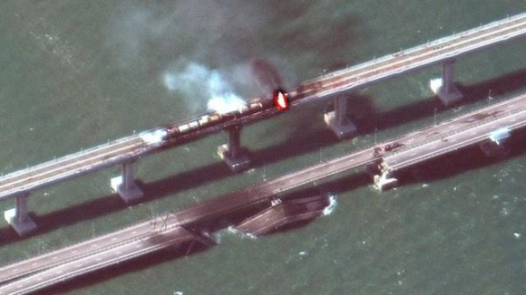 1 Nga Tuyen Bo Cau Kerch Noi Lien Crimea Duoc Mo Lai Mot Phan Sau Vu No Nghiem Trong