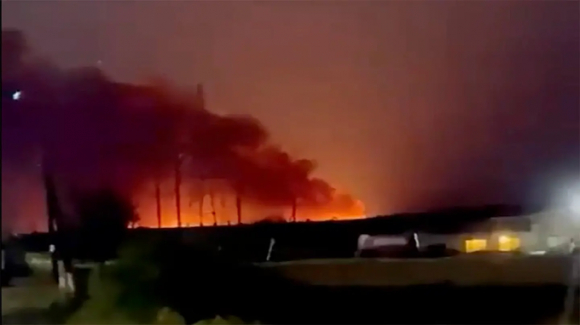 1 No Lon Tai Vung Cua Nga Giap Bien Gioi Ukraine