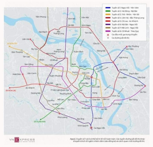 Thiết kế bất hợp lý của đường sắt đô thị Hà Nội