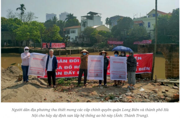 2 Bi Thu Ha Noi Khong Lap Ao Ho Hoi Sinh Song To Lich De Tieu Thoat Nuoc