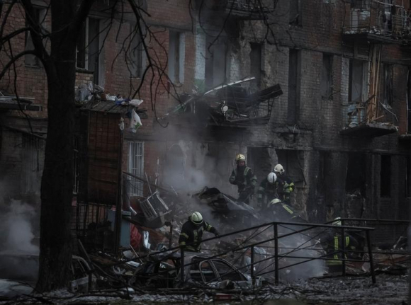 7 Canh Do Nat Tai Thu Do Kiev Sau Tran Tap Kich Ten Lua Cua Nga