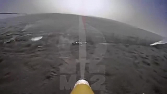 1 Uav Tu Sat Cua Ukraine Tap Kich Khien Xe Tang Nga No Tung