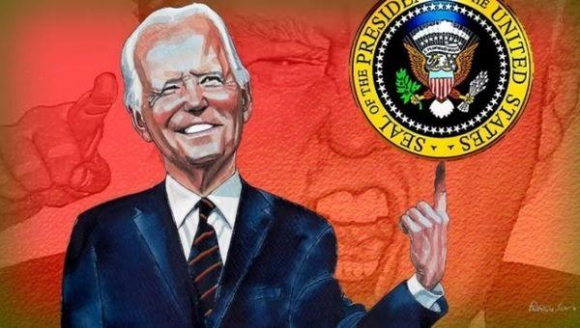 1 Joe Biden Dang Buoc Vao Hang Ngu Nhung Tong Thong My Thanh Cong