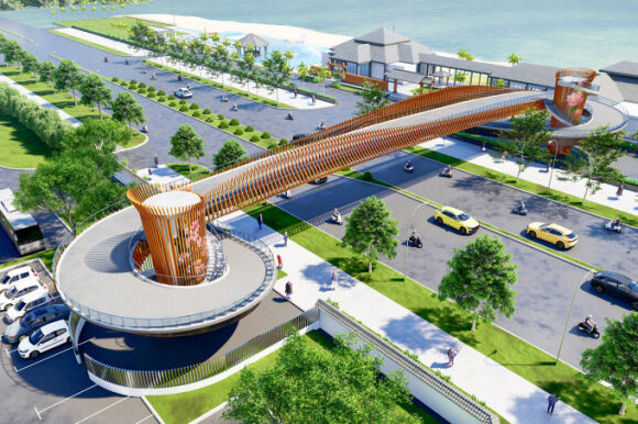 2 Khoi Cong Cau Vuot Ven Bien Dau Tien O Da Nang