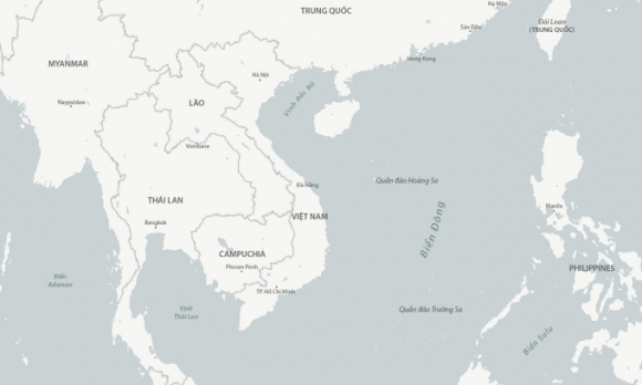 2 Nhom Tau San Bay Trung Quoc Dien Tap Tren Bien Dong