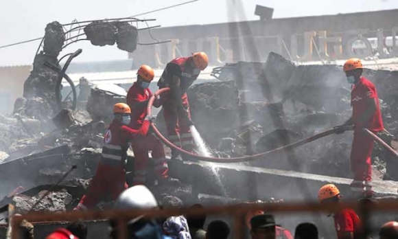 1 Chay Doanh Trai Quan Doi Armenia 15 Nguoi Chet