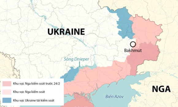 2 Trum Linh Danh Thue Nga Noi Ukraine Phong Thu Tot Bakhmut
