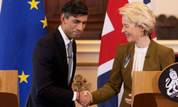 1 Anh Va Eu Dat Thoa Thuan Moi Ve Bac Ireland