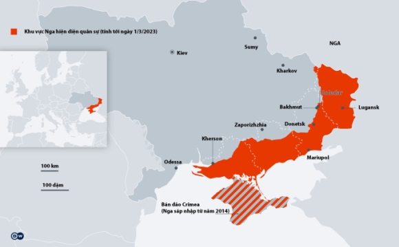 2 Cuc Dien Tran Chien Bakhmut