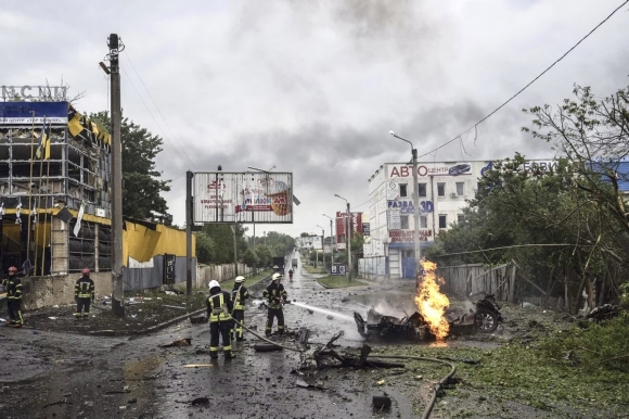 1 No Lon Rung Chuyen Kharkov Coi Bao Dong Vang Khap Ukraine