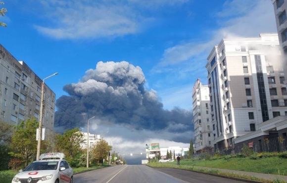 2 Trung Uav Kho Dau Khong Lo Cua Nga O Crimea Chay Du Doi