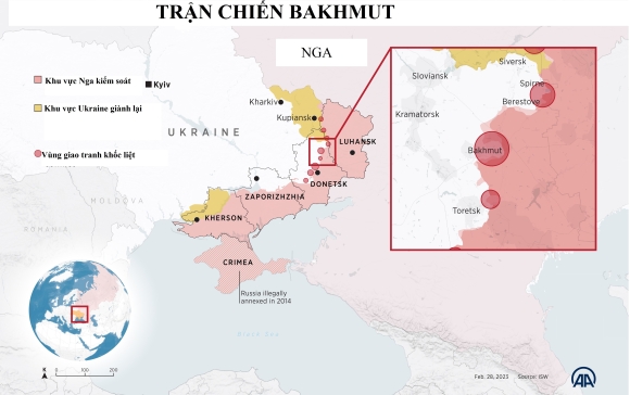 2 Luc Luong Chechnya San Sang The Chan Wagner O Chao Lua Bakhmut