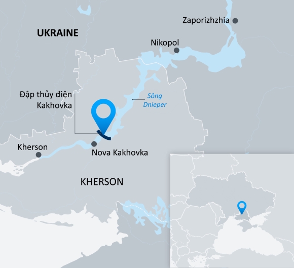 3 Ukraine To Nga Pha Dap Kherson De Ngan Chien Dich Phan Cong