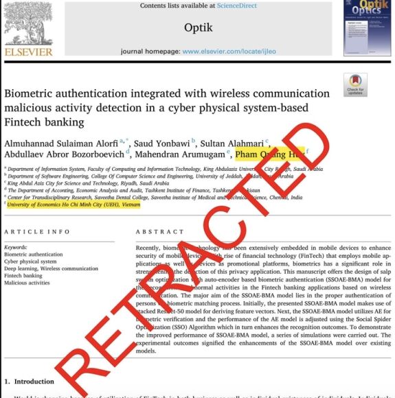 2 Bai Bao Bi Tap Chi Quoc Te Go Tac Gia O Dai Hoc Kinh Te Tphcm Thua Nhan Khong Tham Gia Viet