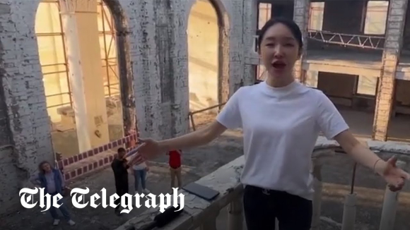 1 Ca Sy Trung Quoc Bi To Cao Ve Video Tai Nha Hat Mariupol Cua Ukraine Bi Nem Bom