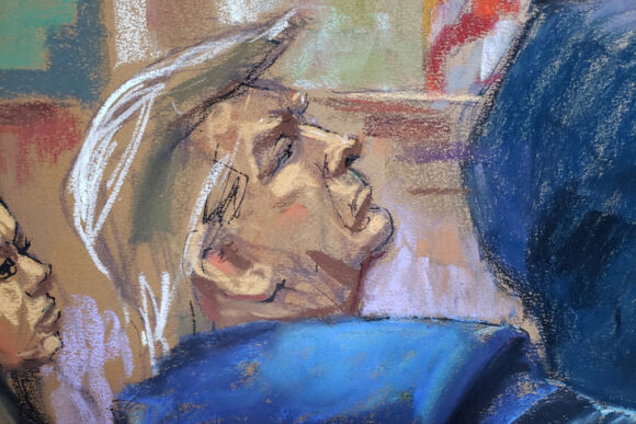 1 Phien Toa Cua Ong Trump Tai New York Ngay Dau Soi Dong