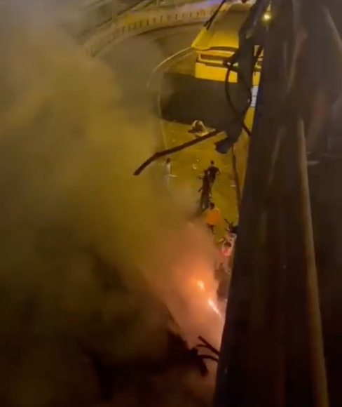 4 Tai Nan Khung Khiep O Venice Phia Bac Nuoc Y  Xe Buyt Roi Khoi Cau