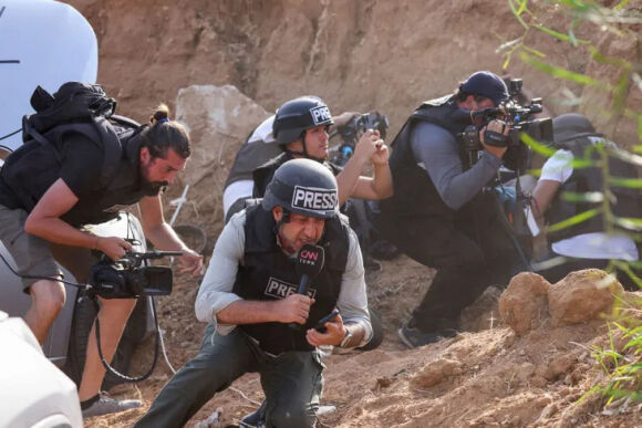 1 29 Nha Bao Thiet Mang Trong Xung Dot Israel   Hamas