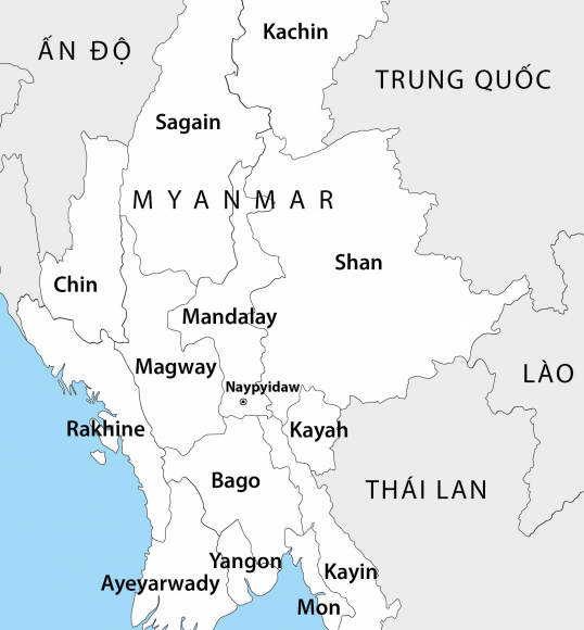 2 Quan Noi Day Myanmar Tan Cong Nang Ne Tha Hang Tram Qua Bom