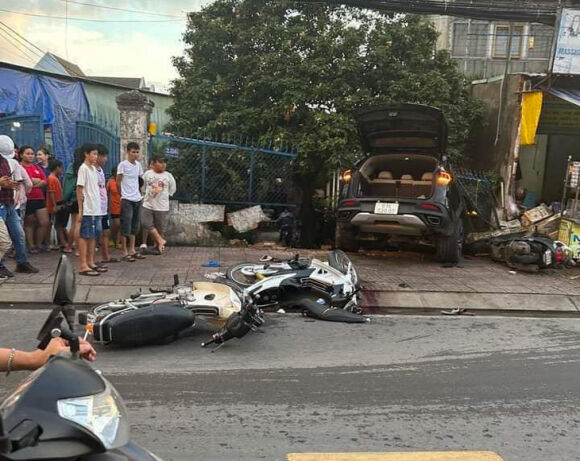 2 Xe Vinfast Gay Tai Nan Lien Hoan Tong Chet Co Gai 18 Tuoi O Thu Duc