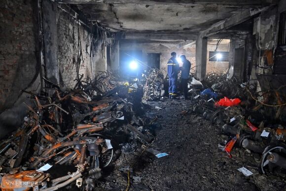 1 Them 6 Can Bo Bi Khoi To Trong Vu Chay Chung Cu Mini O Ha Noi